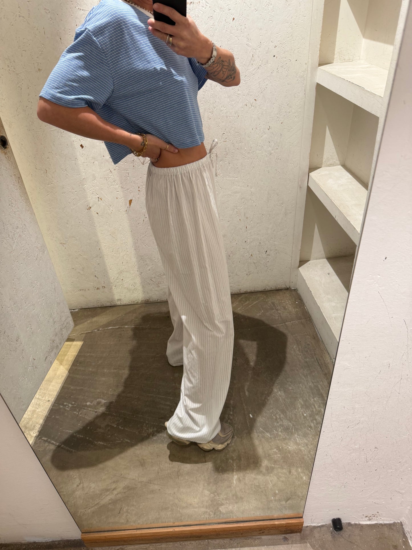 Pantalone gessato