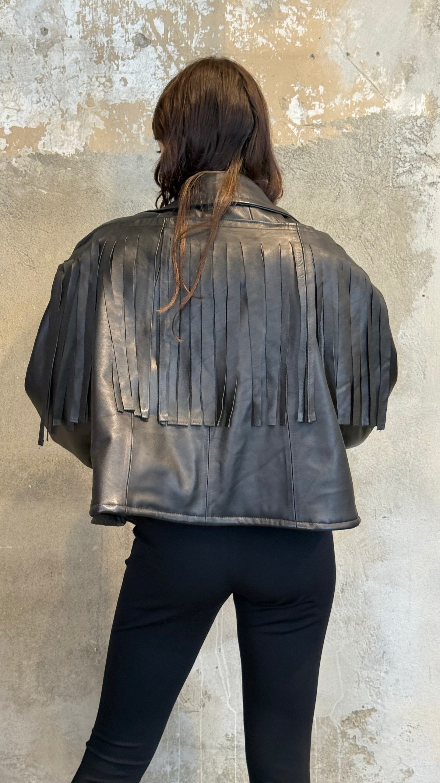 Leather jacket