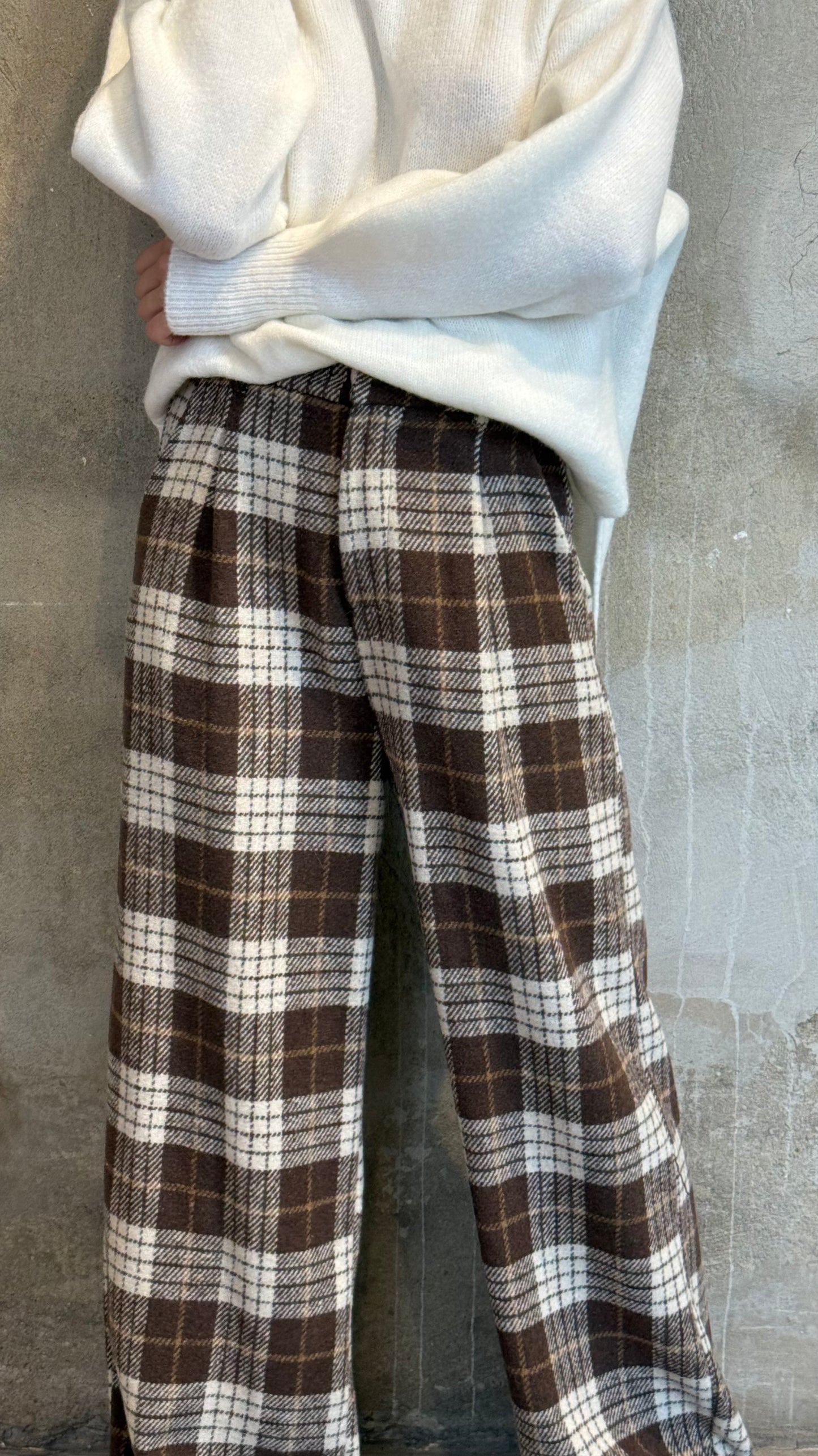 Pantalone a quadri