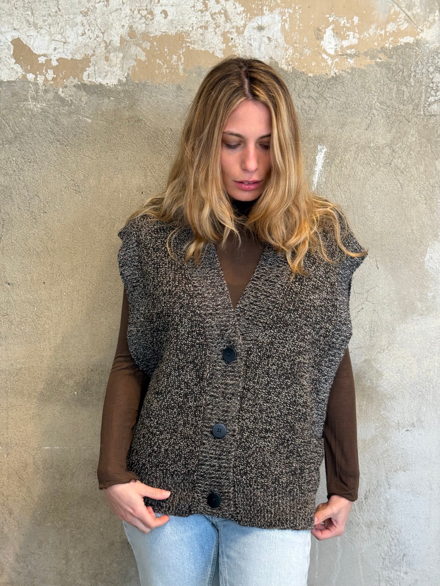 Gilet over sale e Pepe