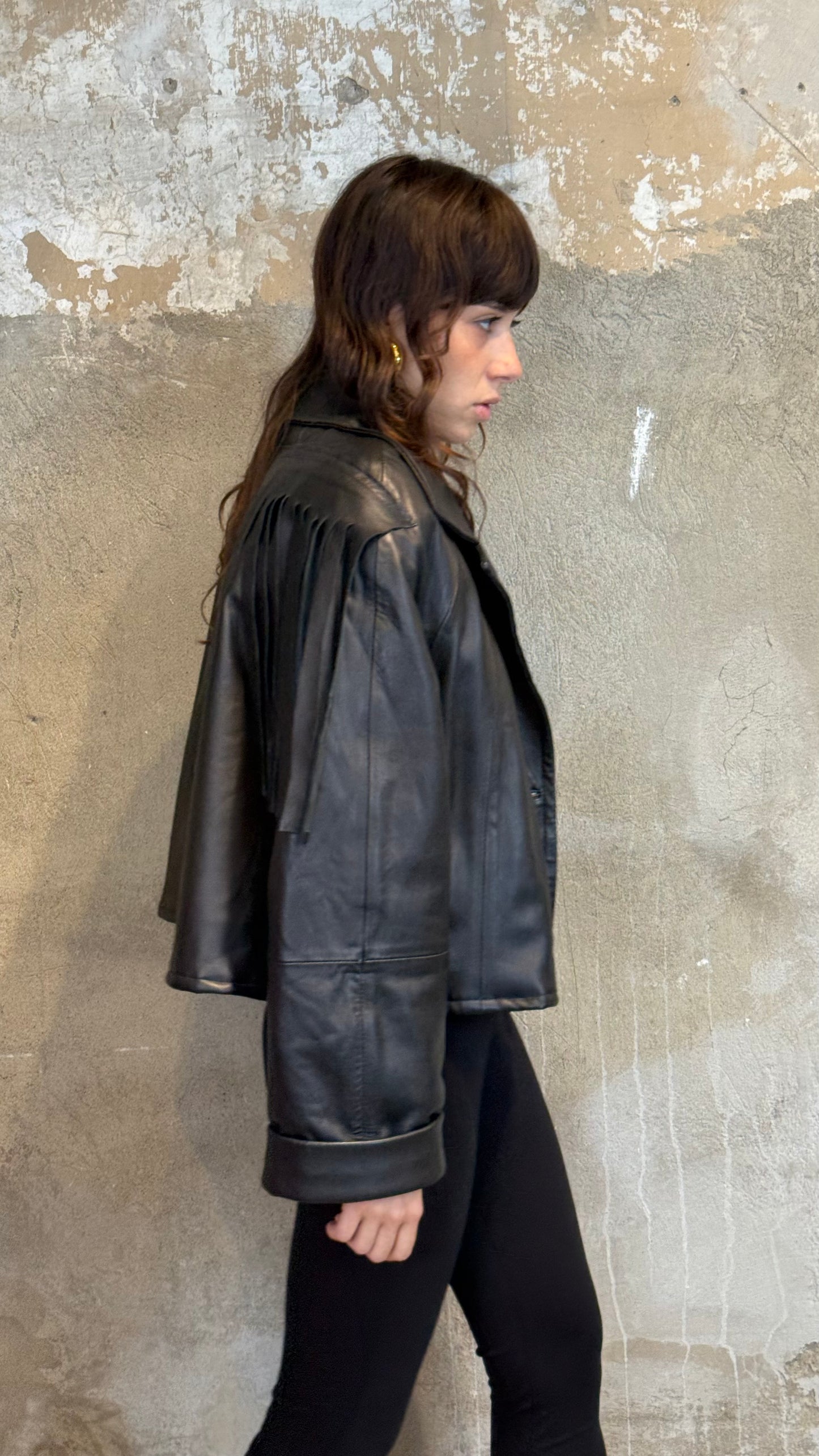 Leather jacket