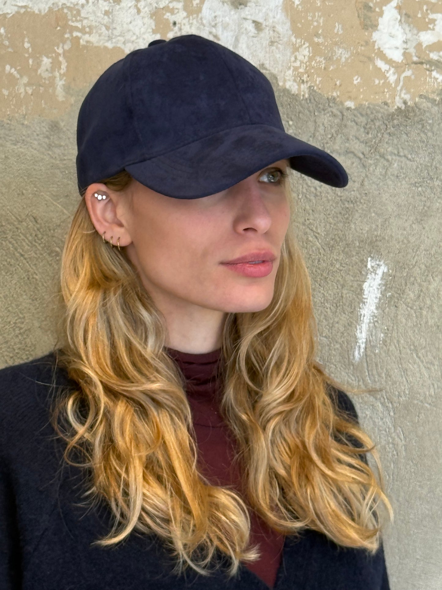 Beanie camoscio