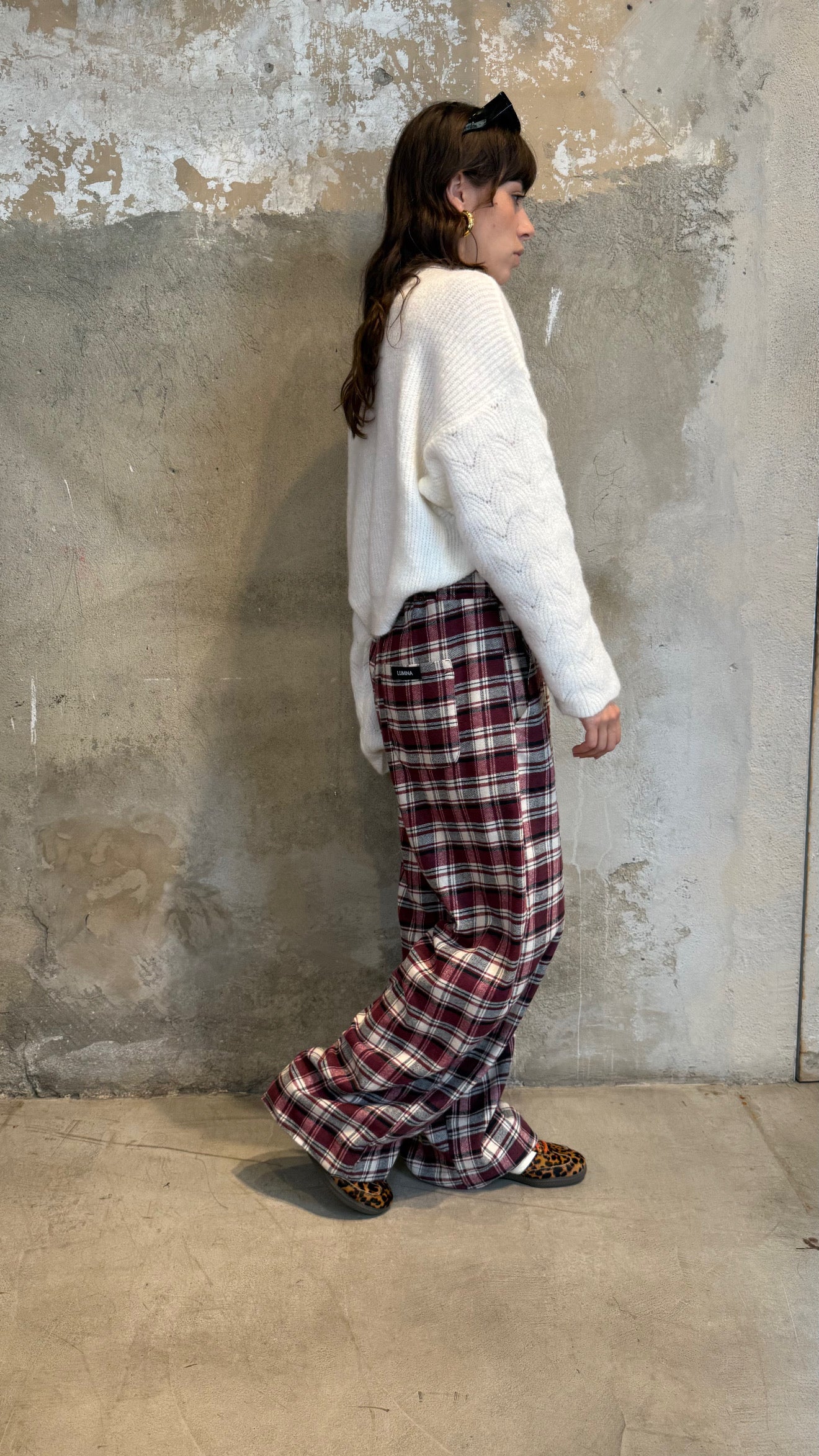 Pantalone a quadri