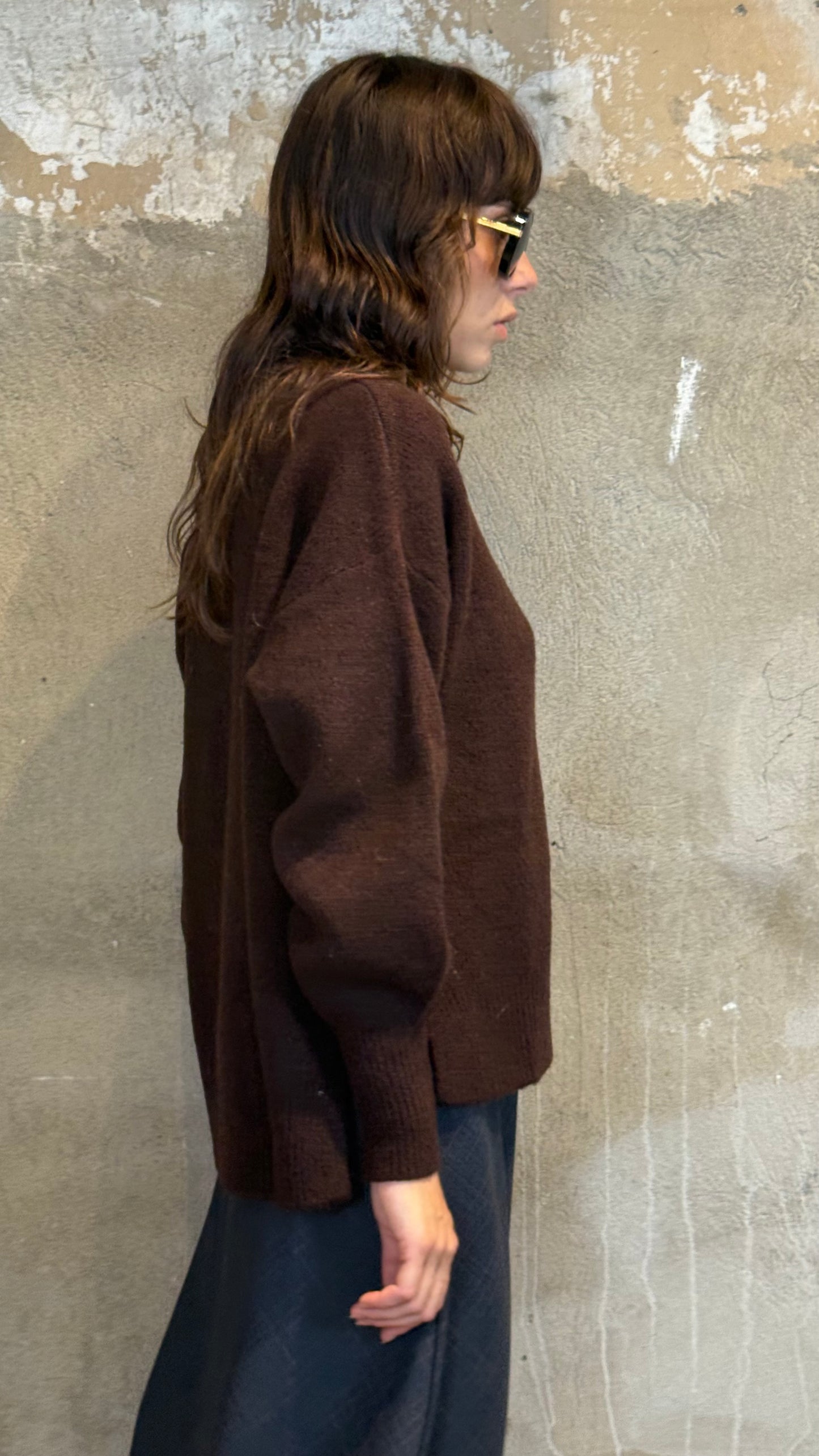 Maglione collo alto