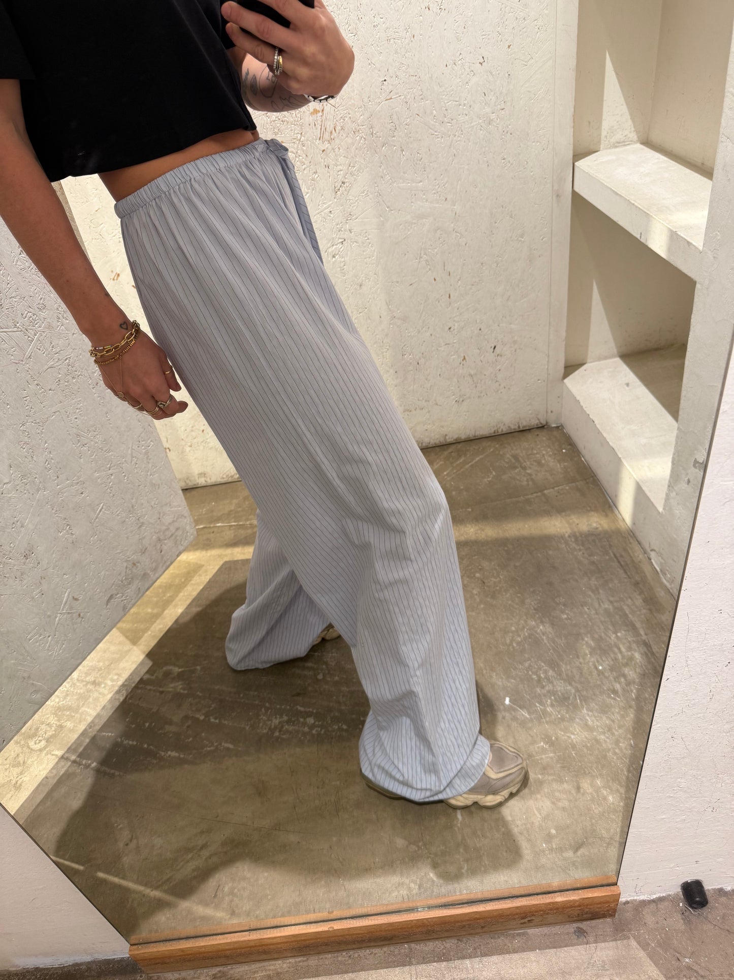 Pantalone gessato