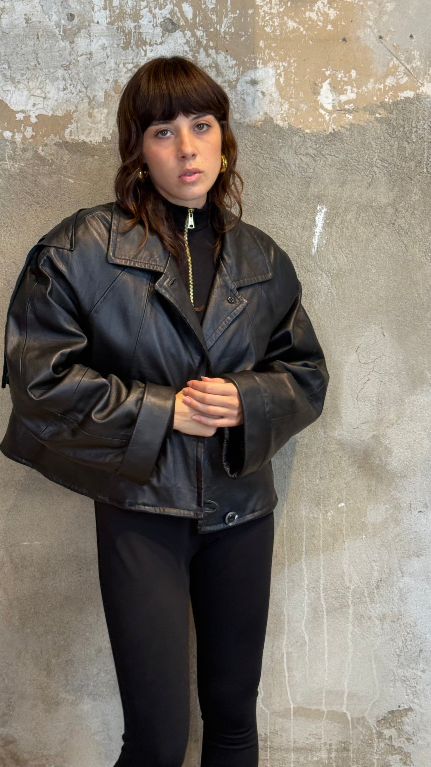 Leather jacket
