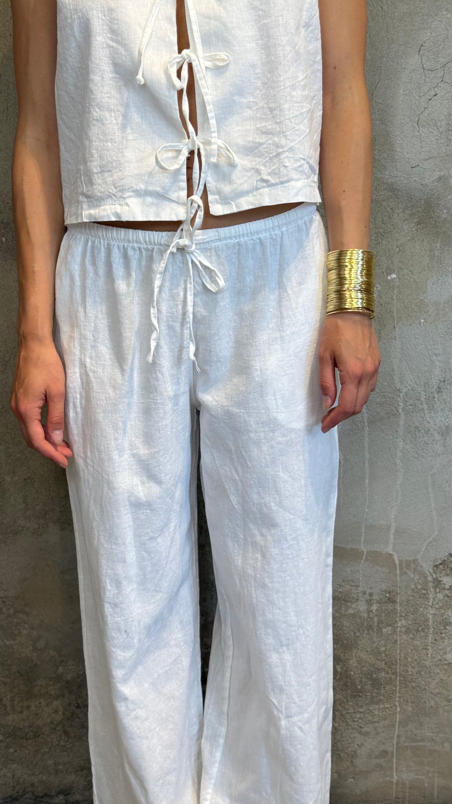 Panta lino cotone