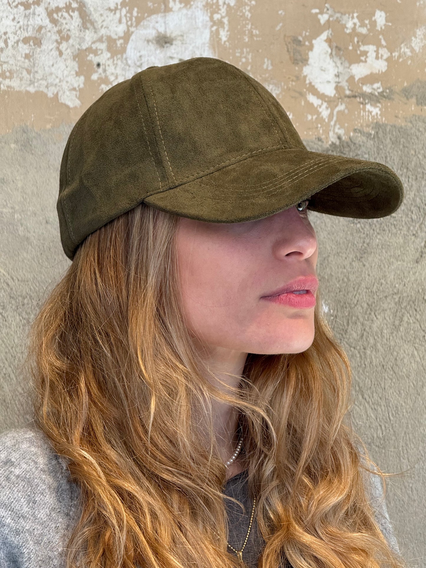Beanie camoscio