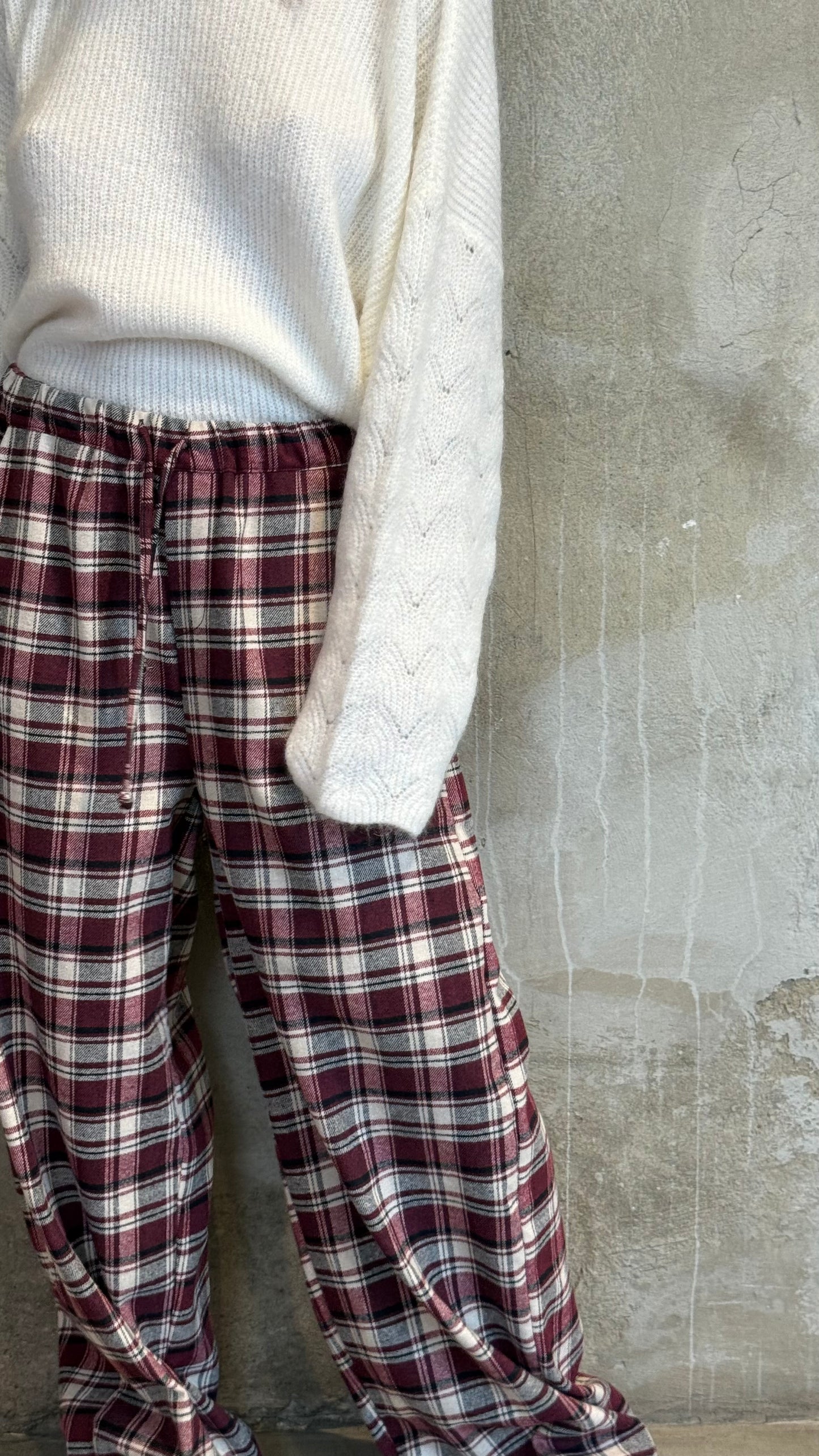 Pullover misto mohair