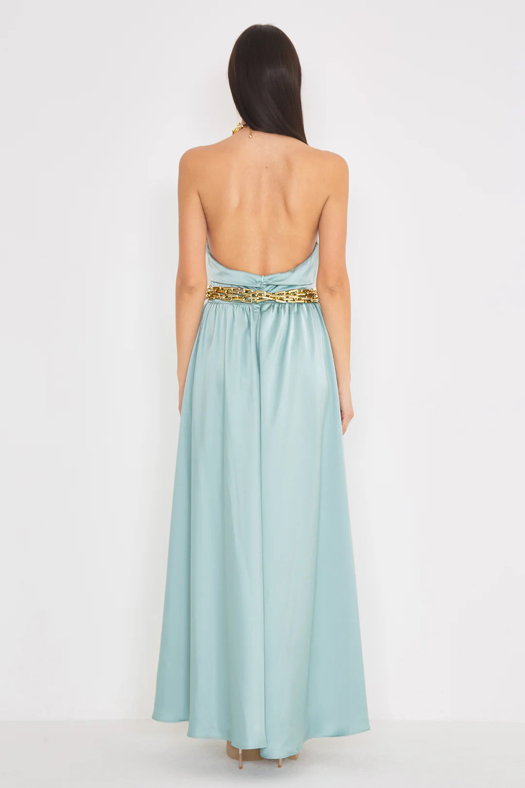 Chain Gold dress