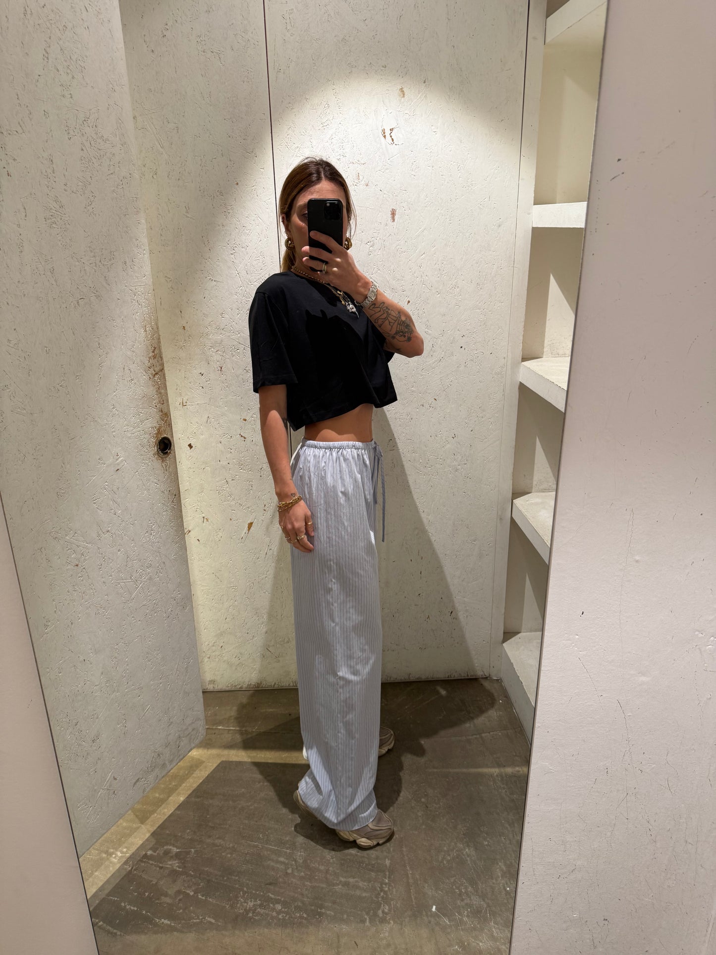 Pantalone gessato