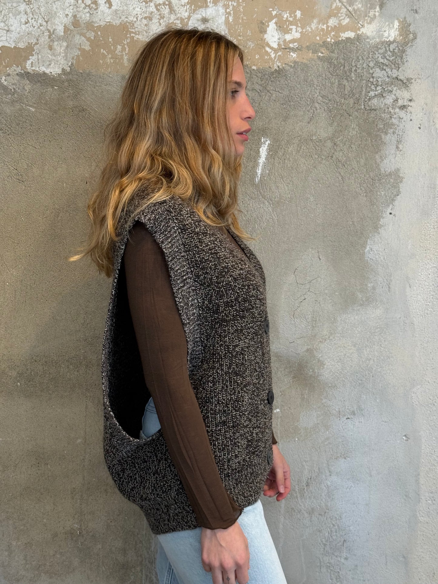 Gilet over sale e Pepe