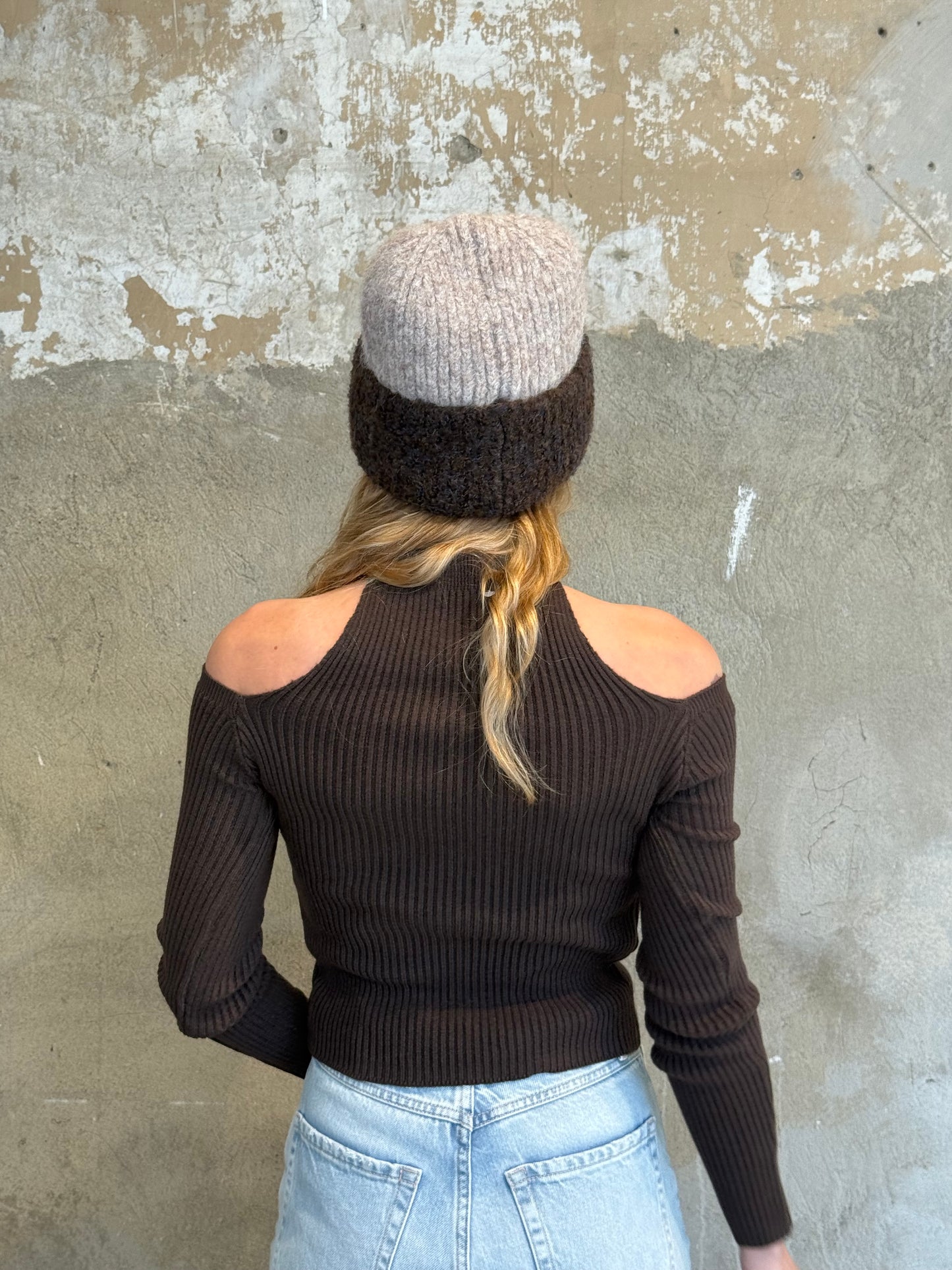 Beanie doppio colore