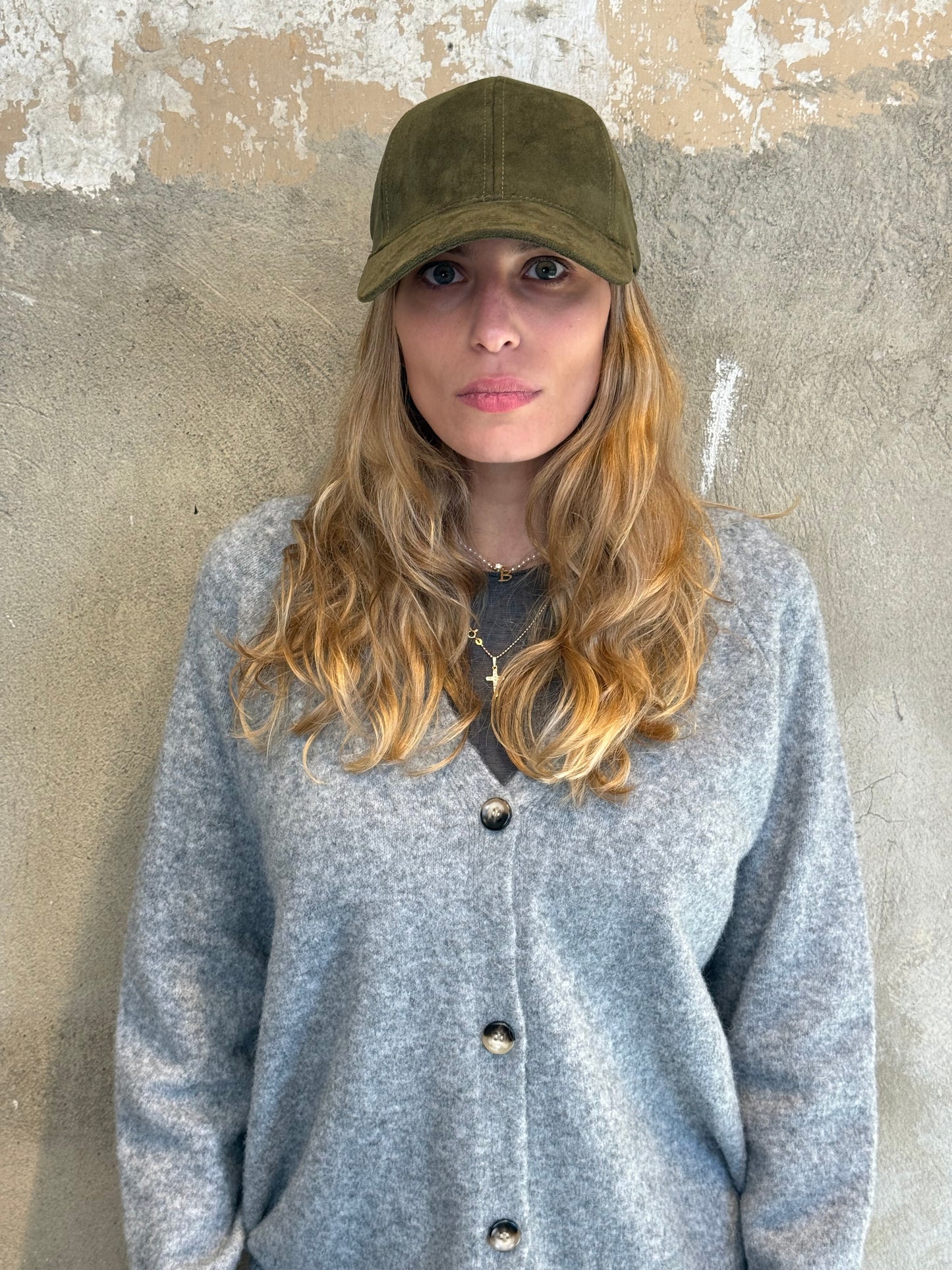 Beanie camoscio