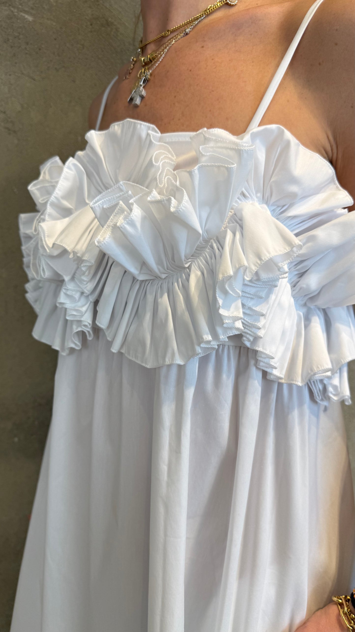 Abito in cotone midi