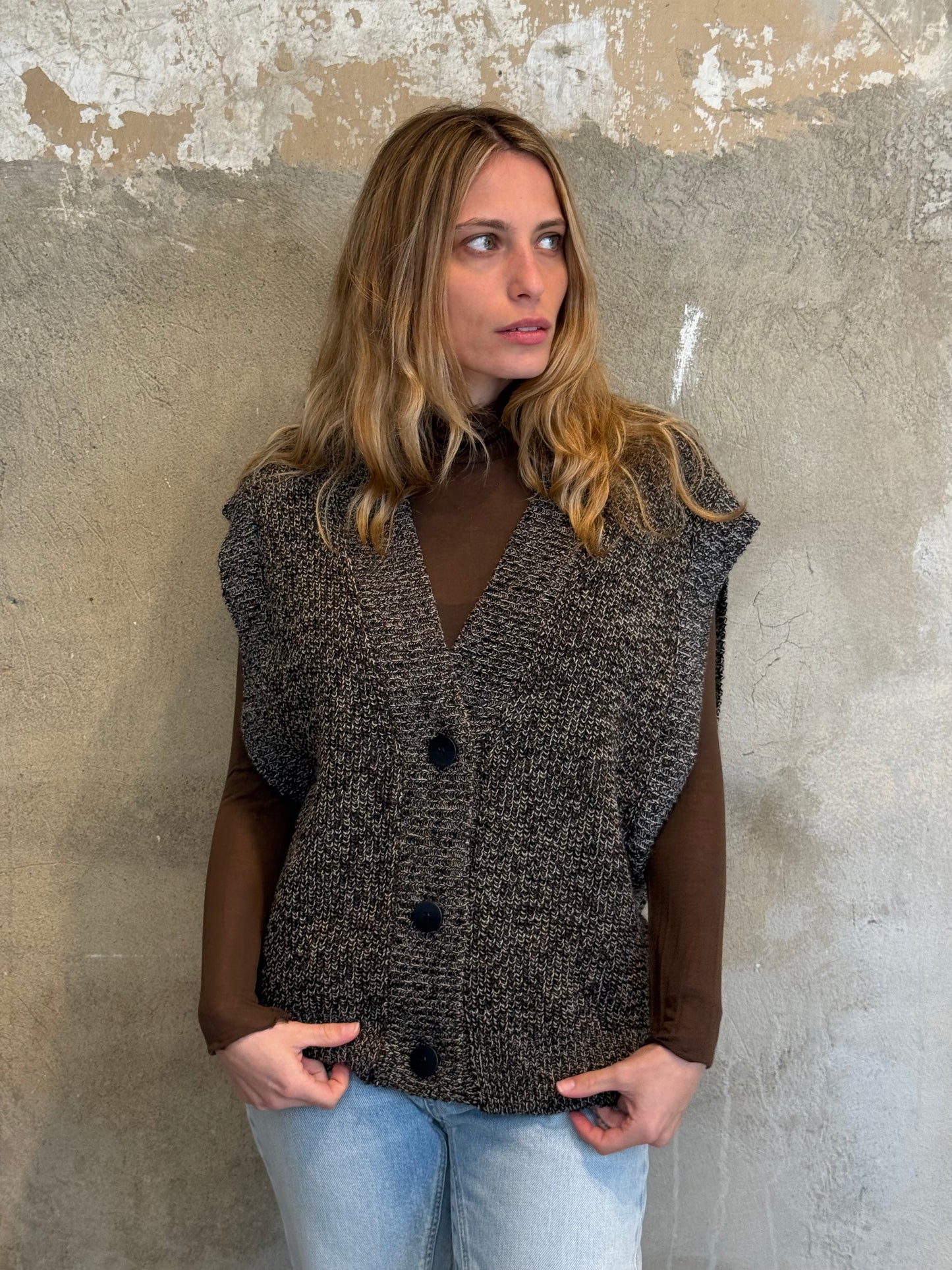 Gilet over sale e Pepe