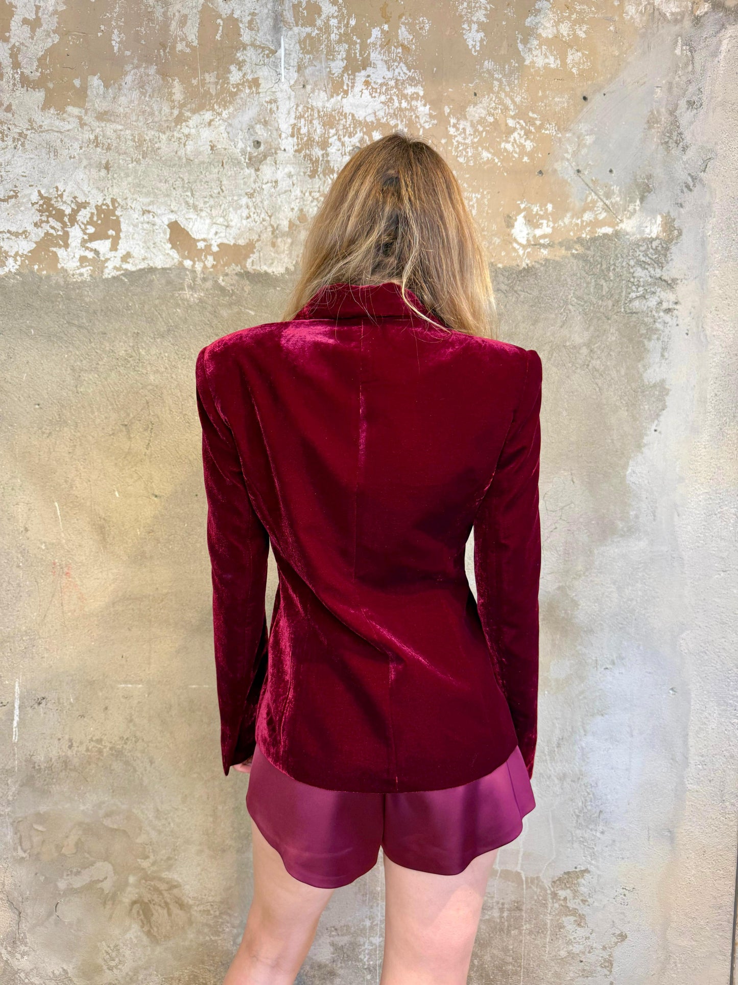 Velvet blazer