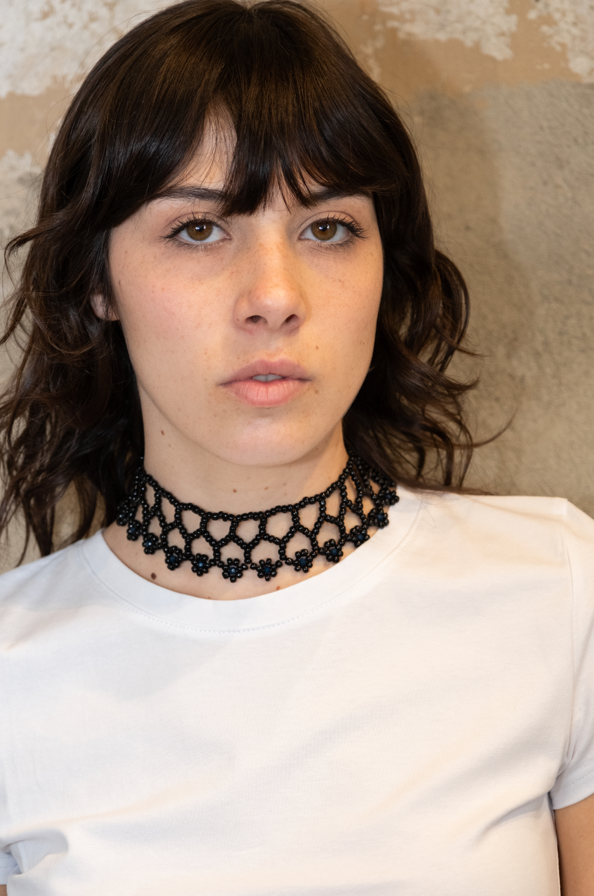 Chocker hand made nero