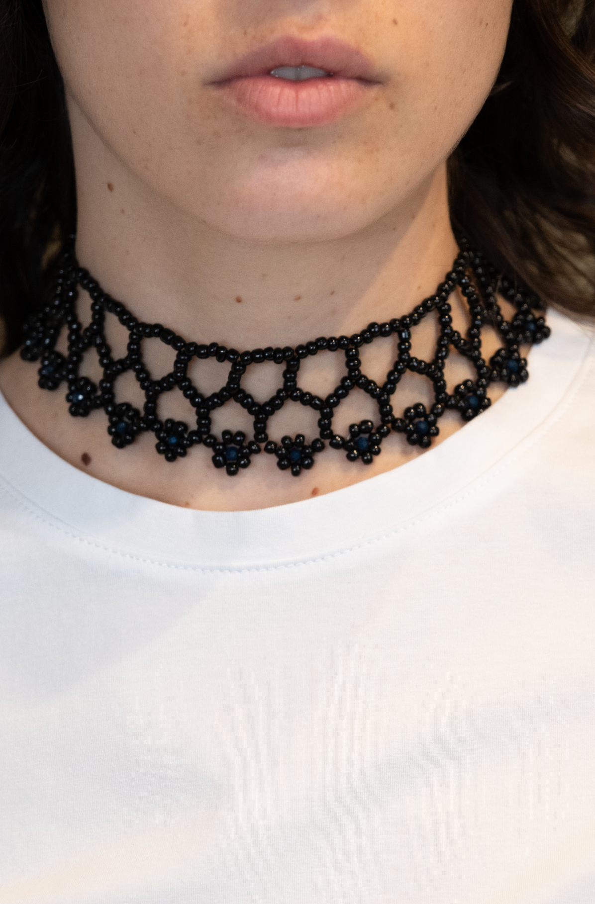 Chocker hand made nero