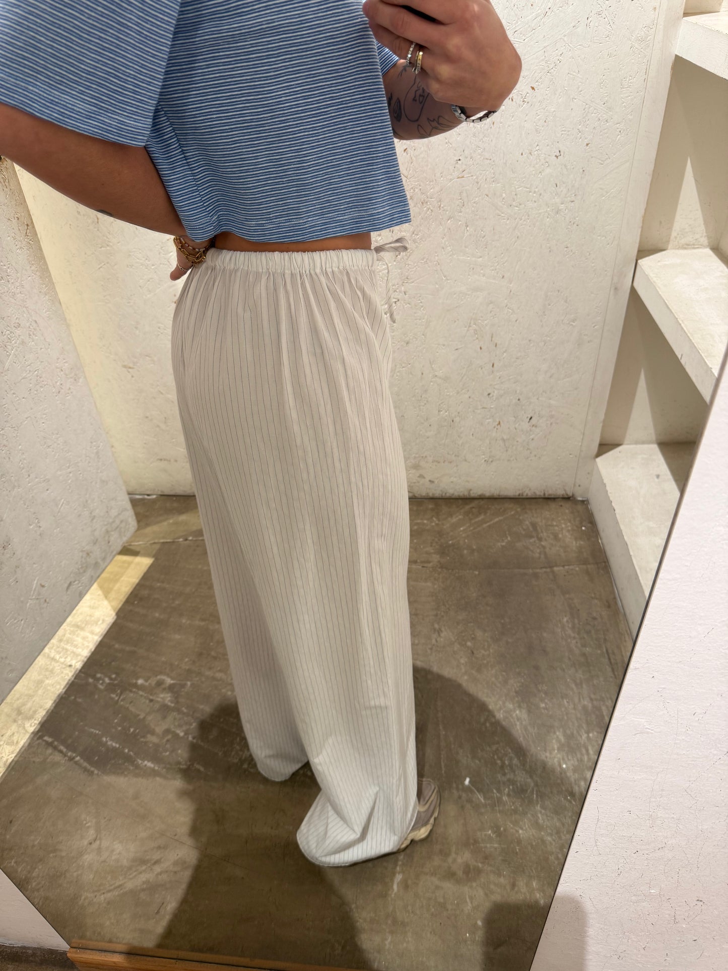 Pantalone gessato