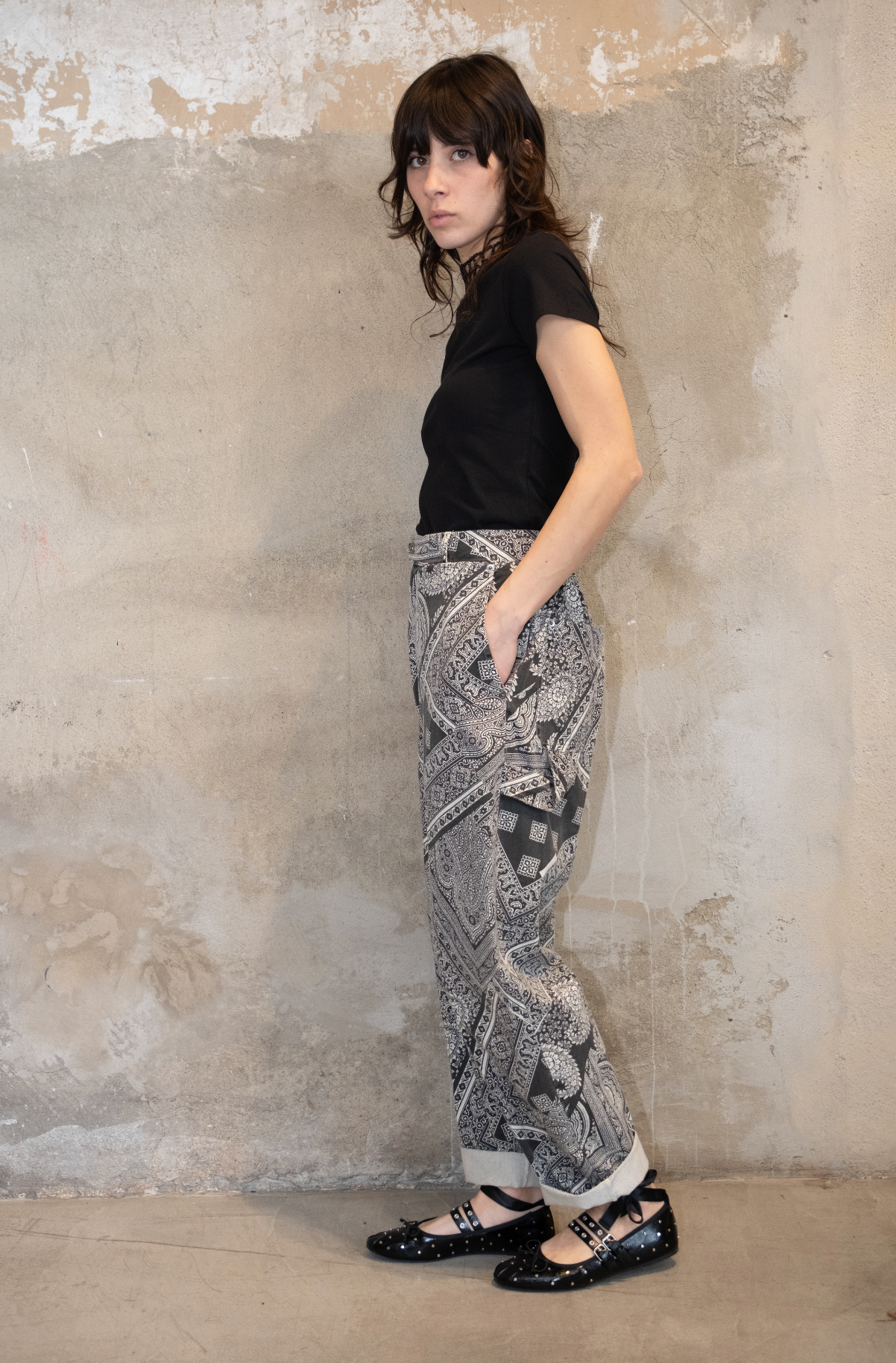 Pantaloni MAISON crazy workwear Bandana