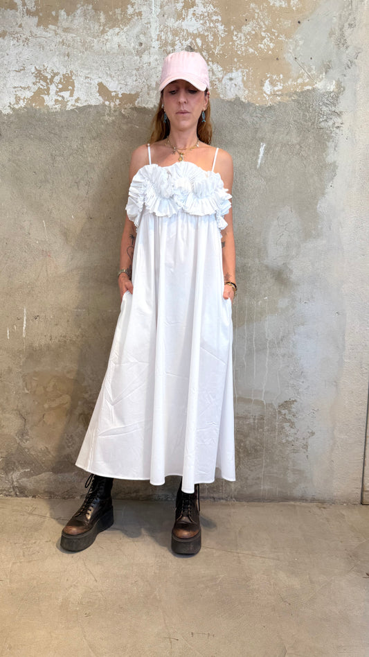 Abito in cotone midi