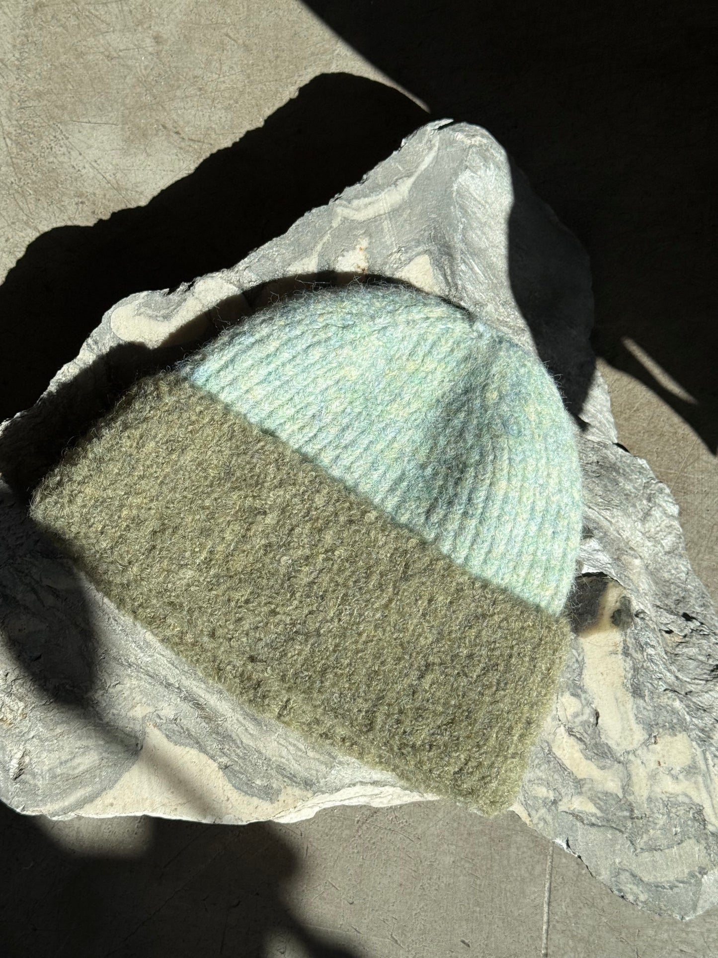 Beanie doppio colore
