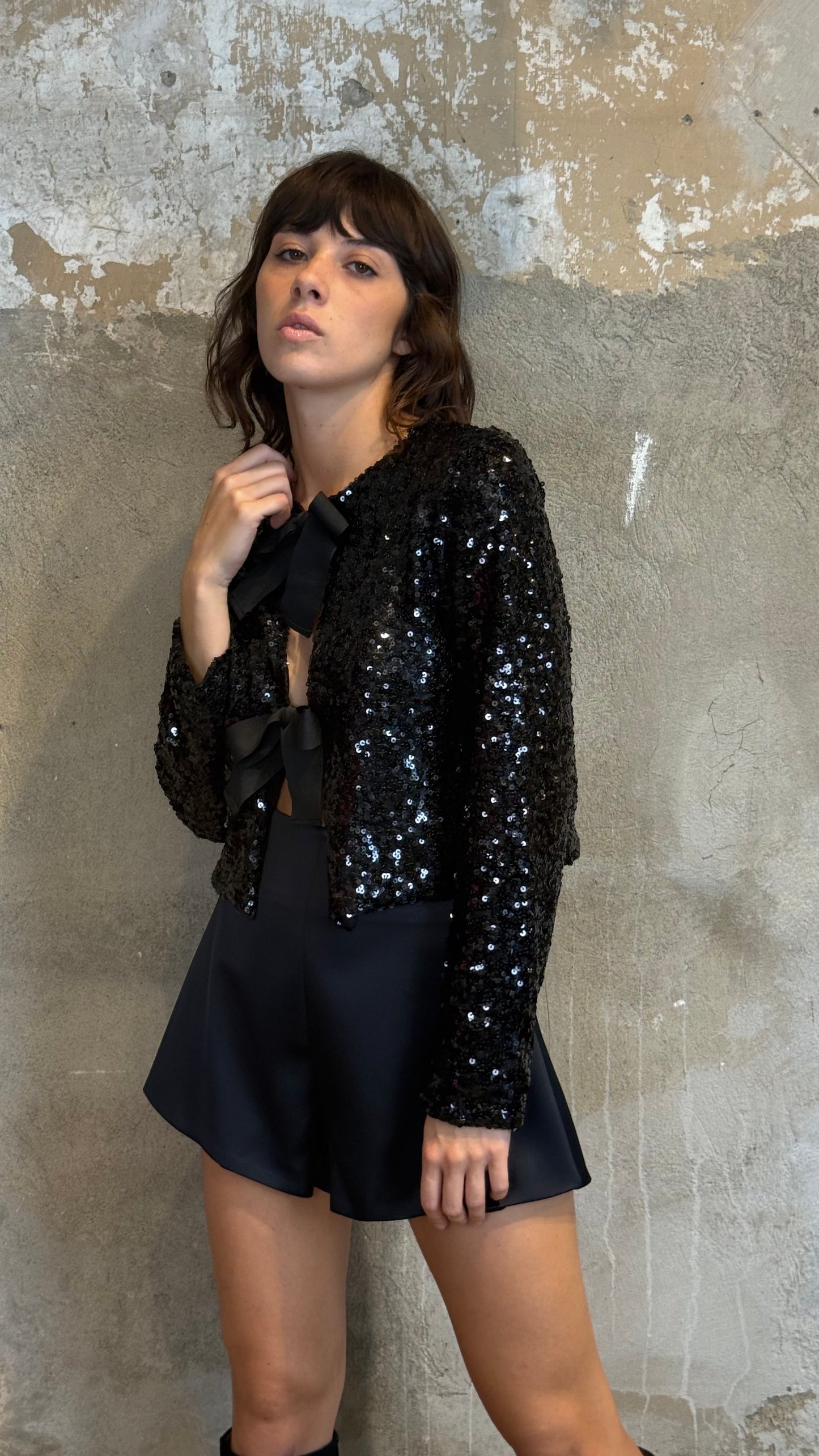 Giacca paillettes