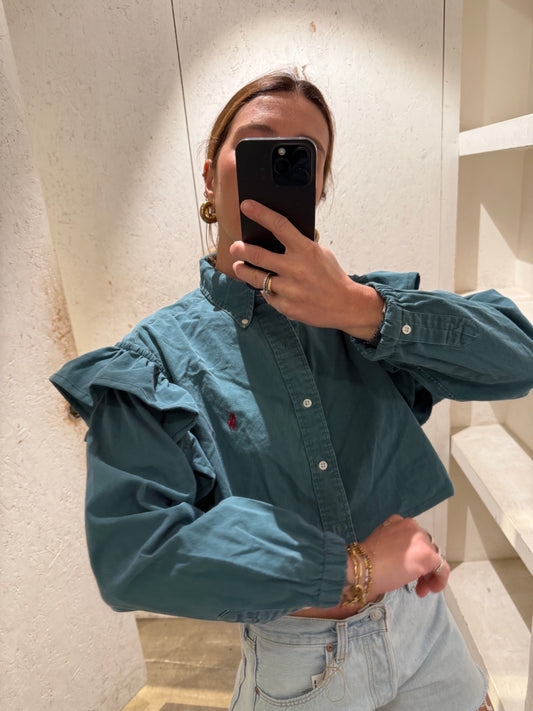 Camicia Ralph Lauren verde