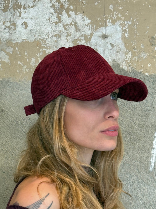 Beanie coste velluto