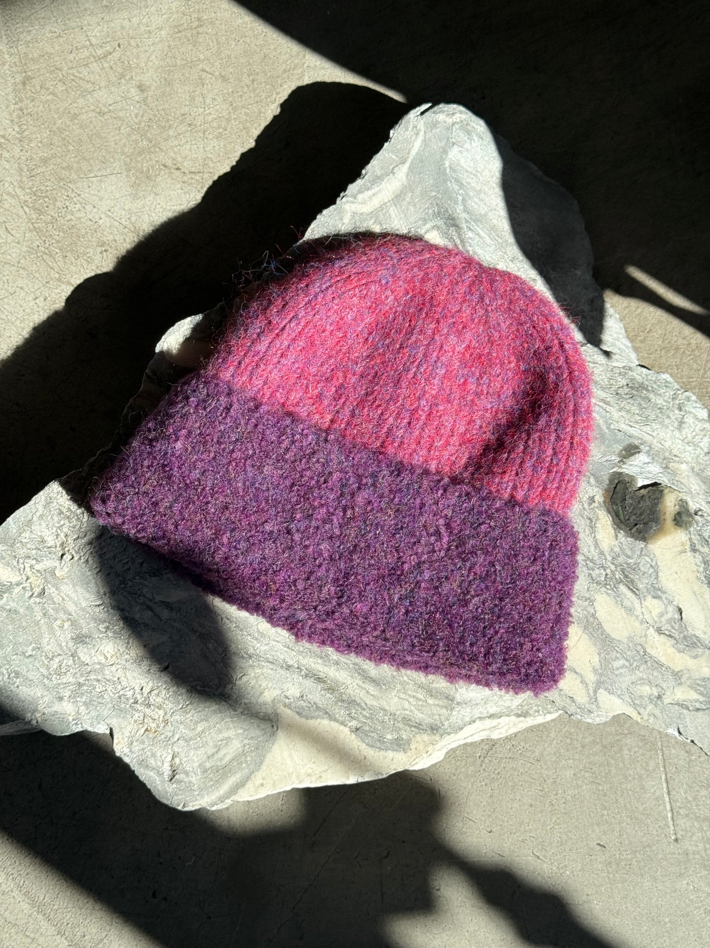 Beanie doppio colore