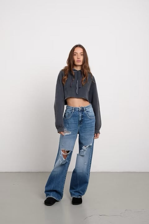 Icon denim POPPY strappi