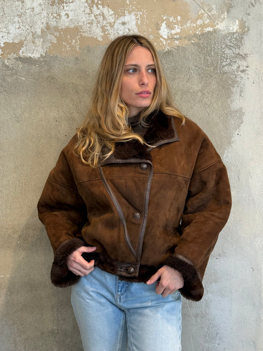 Montone crop scamosciato