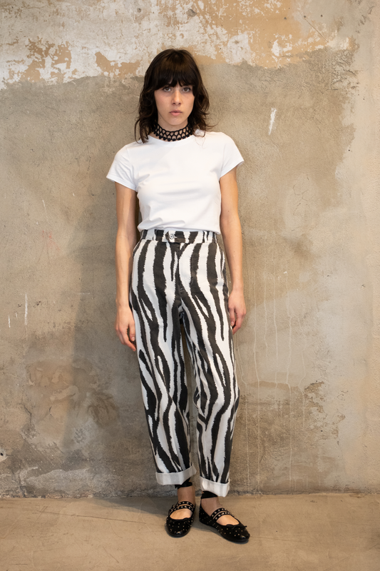 Pantaloni MAISON crazy workwear Zabrato